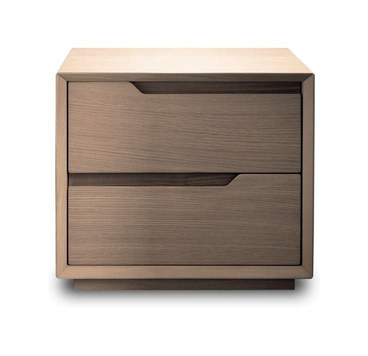 Kavira Contemporary Oak Bedside Table