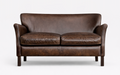 Harrison Leather Club 2-Seater Sofa