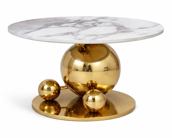 Orionis Marble Sculpt Coffee Table