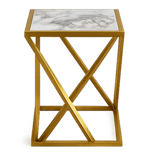Aurelio Marble Accent Coffee Table