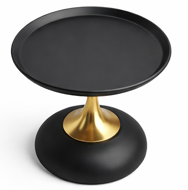 Noirva Luxe Pedestal Coffee Table