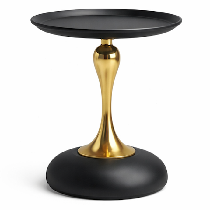 Noirva Luxe Pedestal Coffee Table