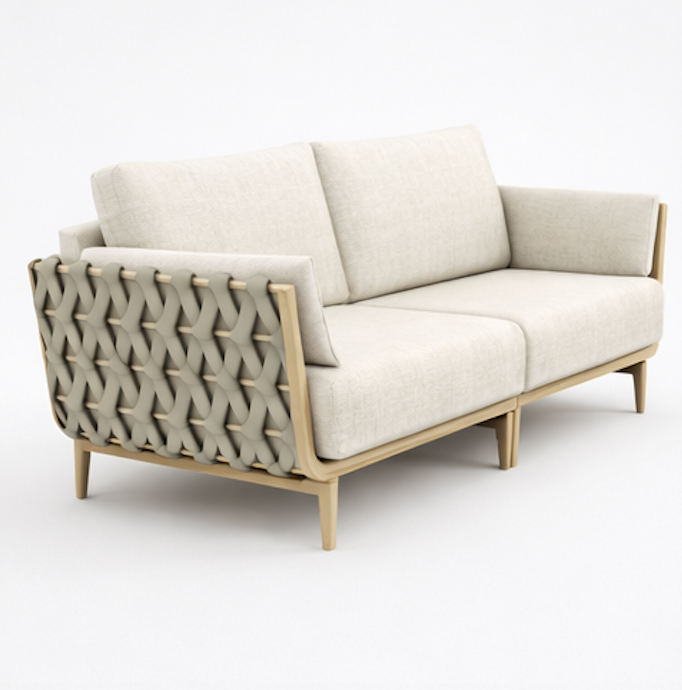 Elara Softline 2-Seater Sofa