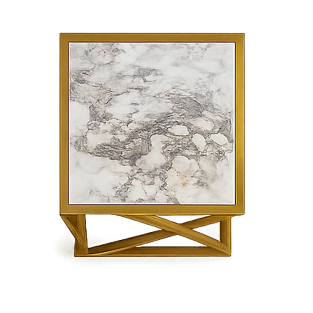 Aurelio Marble Accent Coffee Table