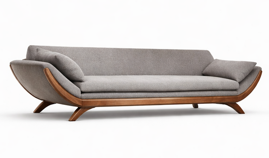 Arlo Curvewood 3-Seater Sofa