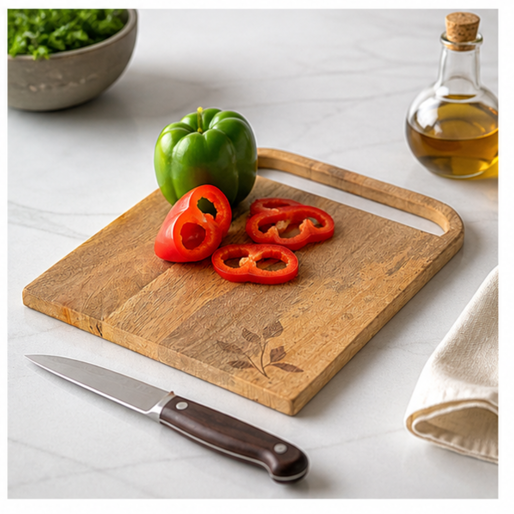 Verdant Oak Artisan Cutting Board