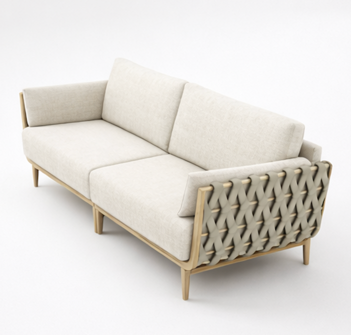 Elara Softline 2-Seater Sofa