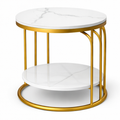 Seraphine Marble Tier Coffee Table