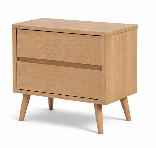 Elowen Natural Oak Bedside Table
